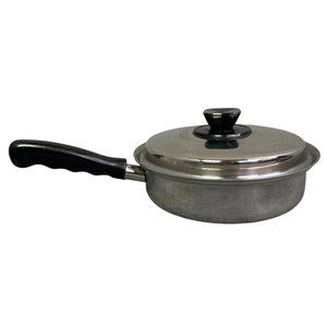 Vita Craft Skillet with Lid 8.5" Saucepan 5309 Nicromium Steel USA